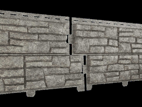 Фасадные панели Стоун Хаус Сланец