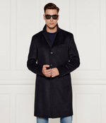 Хлопковое пальто Hyde BOSS BLACK - темно-синий(50525739)