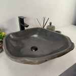 Раковина из речного камня RS-65405 52*52*16 0862
