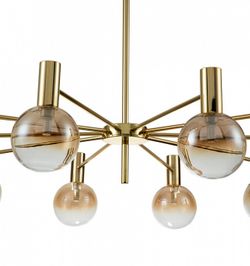 Люстра на штанге Indigo Collana 13015/10R Gold