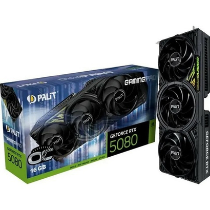 Видеокарта Palit GeForce RTX 5080 GamePro OC V1 16GB (NE75080S19T2-GB2031Y)