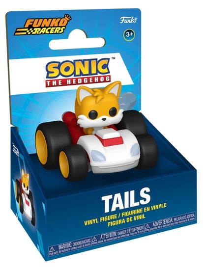 Фигурка Funko Racers Sonic the Hedgehog Tails 86757 / Фигурка Фанко ПОП! по мотивам серии игр "Соник", Тейлз