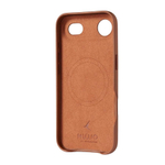 Кожаный чехол MagSafe Mujjo Full Leather Case для iPhone Air Чехол из натуральной телячьей велюровой цельнозерновой кожи с мелкозернистой фактурой и вырезом для Контроллера камеры