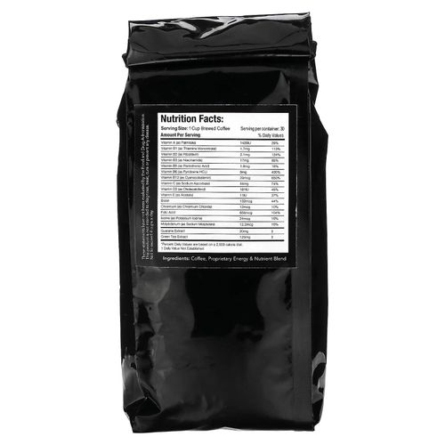 6AM Run, Vitamin Coffee, карамельная морская соль, 16 унций