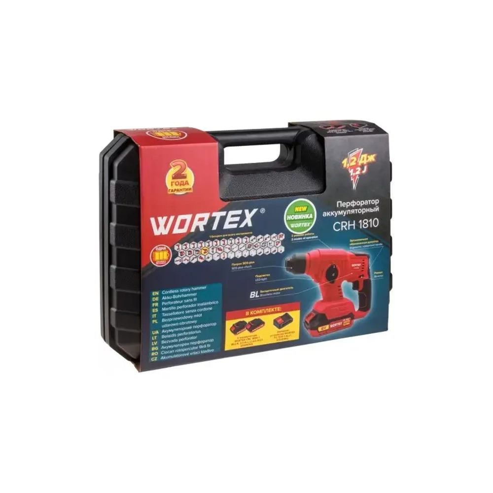 Аккумуляторный перфоратор CRH 1810 WORTEX 0329267