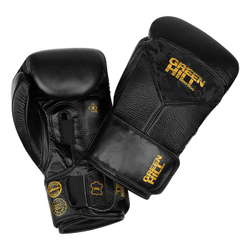 BGPP-2021-0070 Боксерские перчатки Power Padded Training, чёрно-золотые