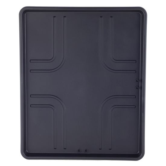 Сушилка для посуды из алюминия с поддоном Kamille KM-0750 (черная 57,5х35х27,5 см.)