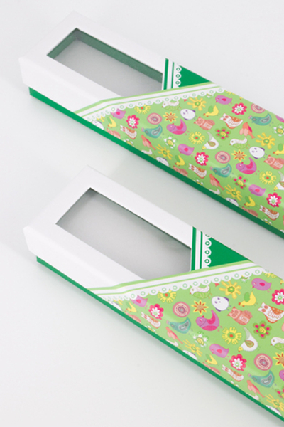 Футляр прямоугольный с прозрачным окошком