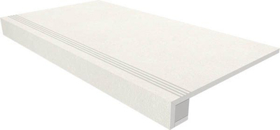 Комплект (Ступень LN00 (33x120) непол. (прямоугол. бортик) + Подступенок (14,5x120))