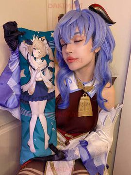 Мини дакимакура Барбара из Геншин Импакт | Genshin Impact арт. M0800, 60х20 см