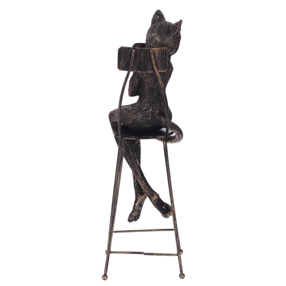 GAEM Фигурка декоративная "Кошка", L8,5 W8,5 H28,5 см