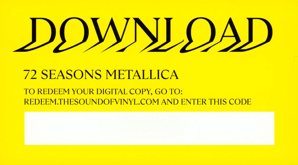Metallica / 72 Seasons (Coloured Vinyl)(2LP)