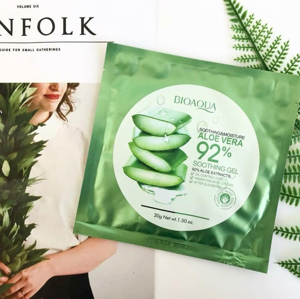 Тканевая маска с алоэ