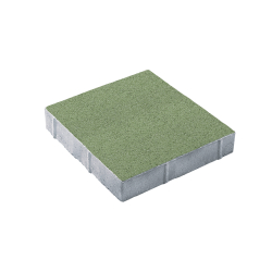 Тротуарная плитка КВАДРАТ 400х400 мм - Гранит Зеленый