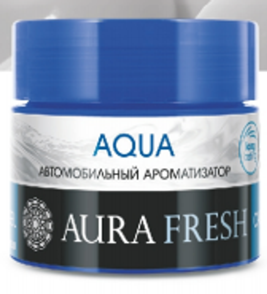 Аром-р AURA FRESH CAR GEL Aqua, бл.12шт, кор.72шт