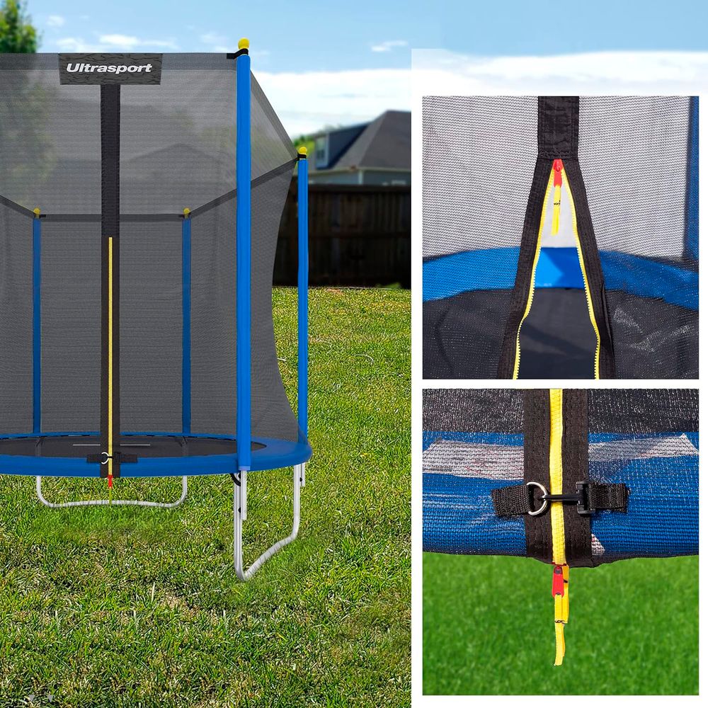 Батут DFC ULTRASPORT 6 ft с защитной сеткой