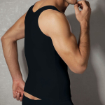 Мужская обтягивающая майка Doreanse Essentials (Размер: S) (Цвет: белый)