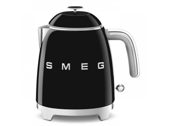 Мини-чайник электрический, объем 0,8 л, Черный Smeg KLF05BLEU