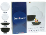 DIWALI BLACK&WHTE Столовый сервиз 19 предметов (75036)