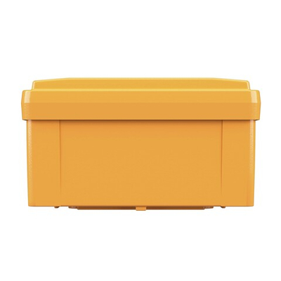 Коробка пластиковая FS с гладкими стенками и клеммниками, IP56, 100х100х50 мм, 5р, 450V, 10A, 6 мм2