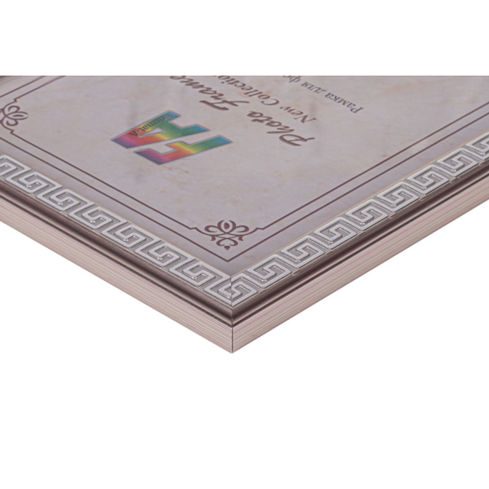 FA Пластик меандр серебро 10х15 | FA фототовары