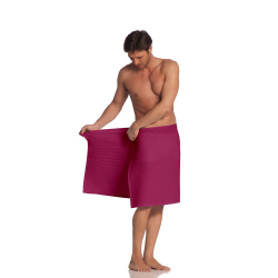 Полотенце для сауны Vossen 80x220 Vossen Rom Pique-U розовое Австрия