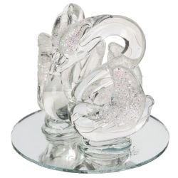 GAEM Фигурка декоративная "Лебеди", L4,5 W4,5 H4 см