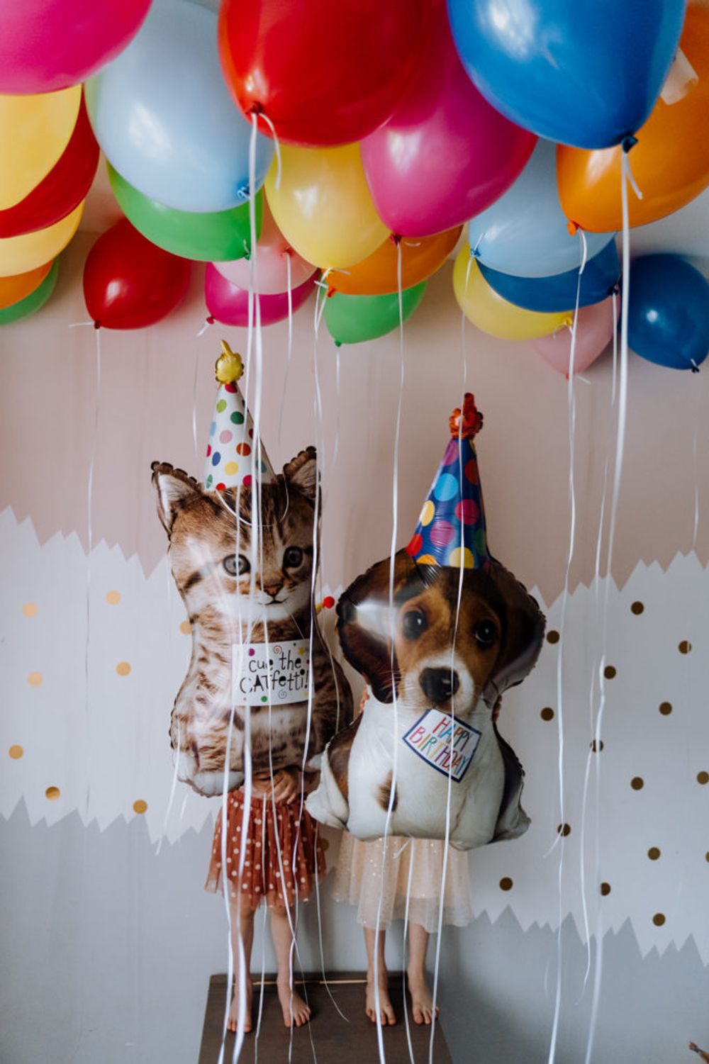 G Шар фигура Собака Щенок в колпаке 41"/104см (БГ-47)  Изображение3