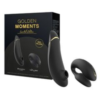 Набор для пар Golden Moments: Womanizer Premium 2 и We-Vibe Chorus