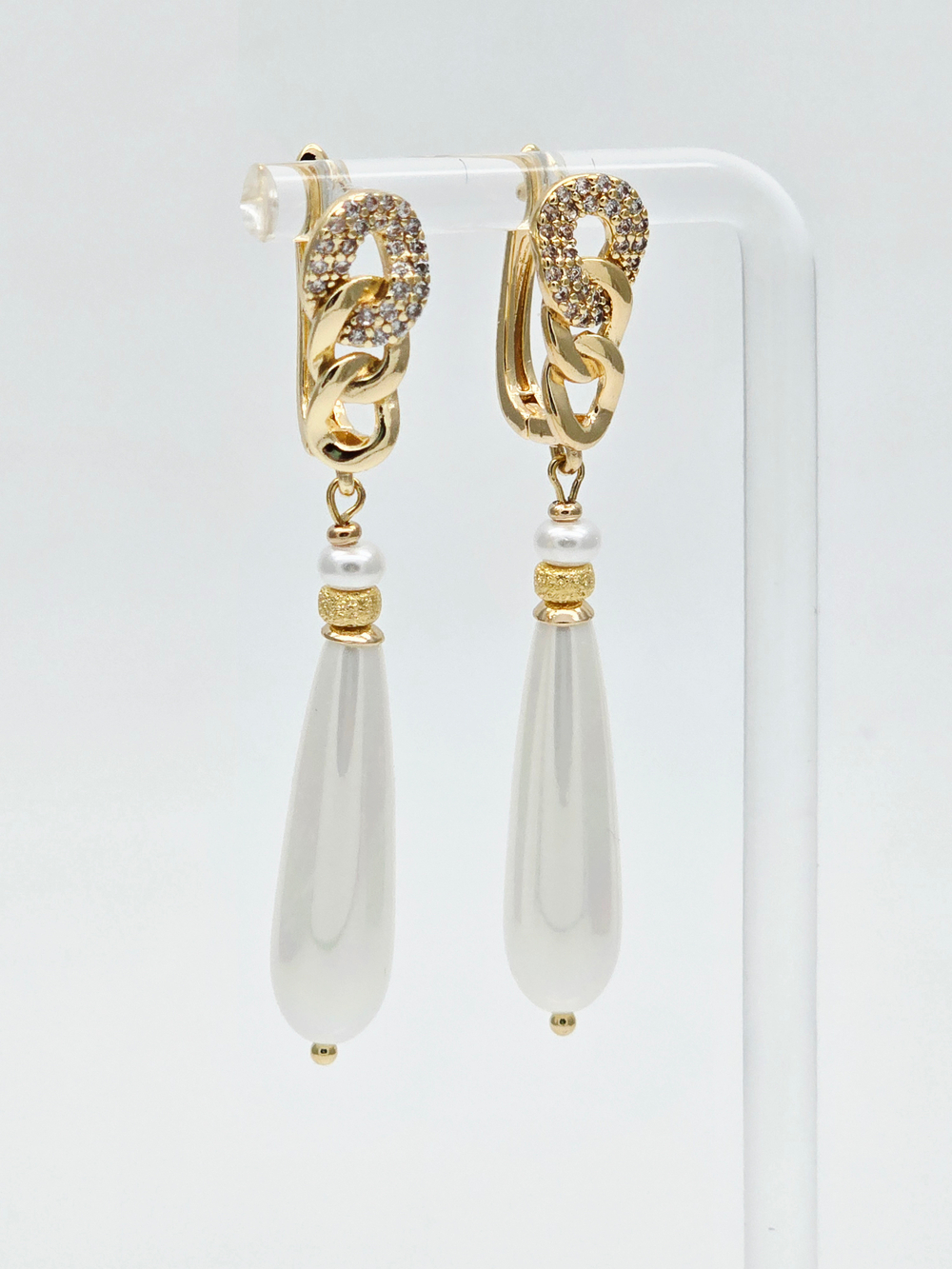 91003706 Серьги Selena Pearls