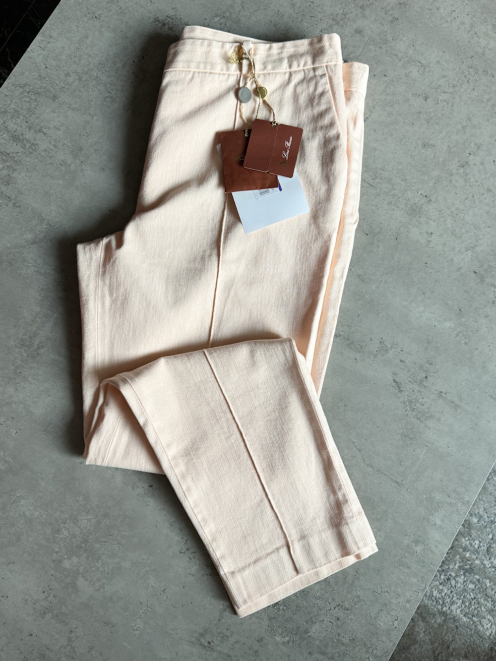 Новые брюки из денима Loro Piana, М