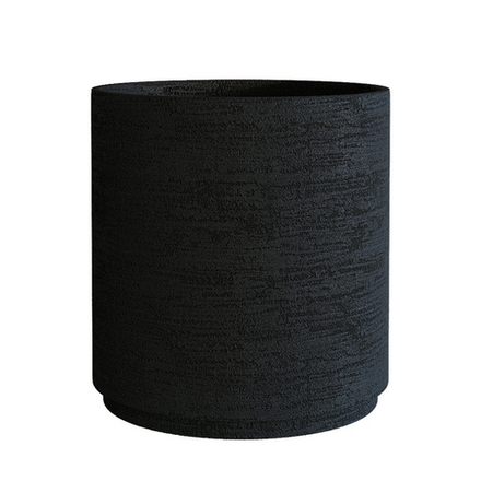 Кашпо CYLINDER XL EROSIA BLACK D100 H105