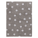 Ковер Lorena Canals Polka Dots Grey White (120 x 160 см)
