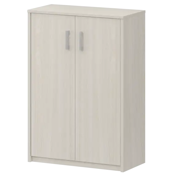 Стеллаж средний закрытый А-304/А-604 Ясень шимо 770x365x1220 Арго