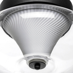 612017 Люстра PALERMO 8W LED 350LM G ЧЕРНЫЙ/ПРОЗРАЧНЫЙ 3000K