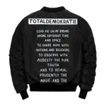 Бомбер Fusion "ВЫЖИТЬ" Женский Черный