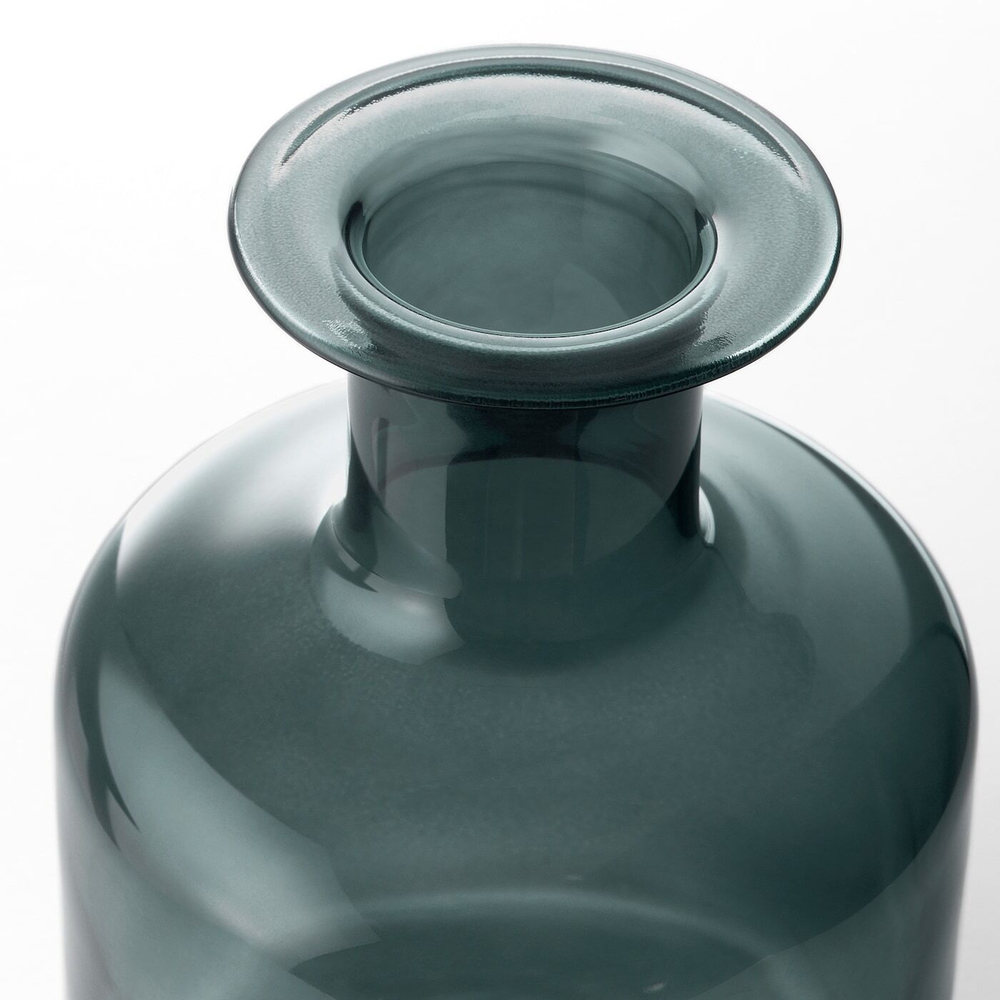 Ваза IKEA PEPPARKORN (ПЕППАРКОРН), Серый, 17 см