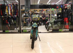 Питбайк Regulmoto SEVEN 125E 17/14 сине-желтый