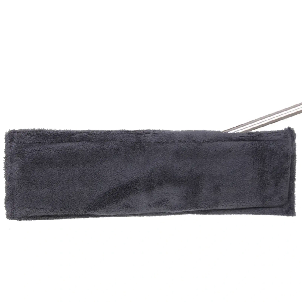 Швабра Селфи с насадкой из микрофибры, насадка 130гр Gray