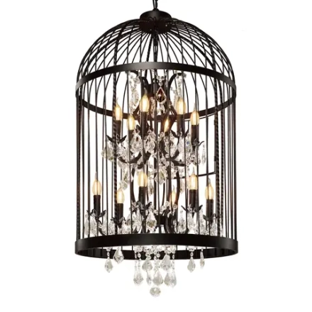 Подвесная люстра Loft It VINTAGE BIRDCAGE LOFT1891/12