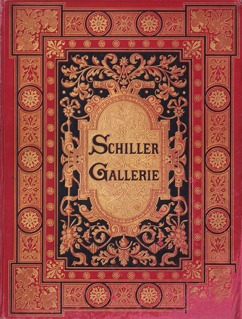 Галерея Шиллера: По оригинальным картонам Вильгельма фон Каульбаха