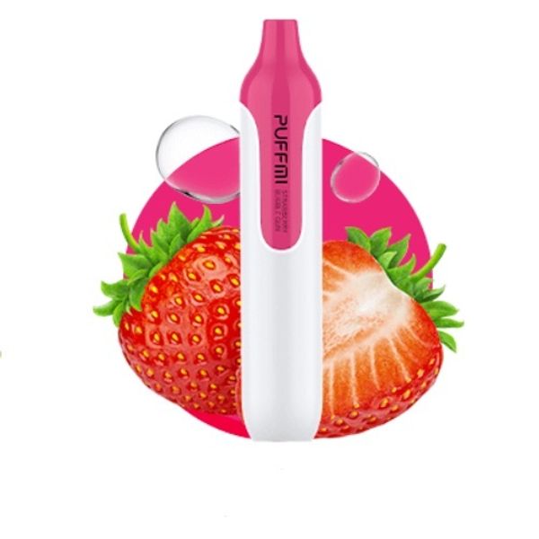 Купить Одноразовый Pod Vaporesso PuffMi - Strawberry Bubble Gum (1500 затяжек)