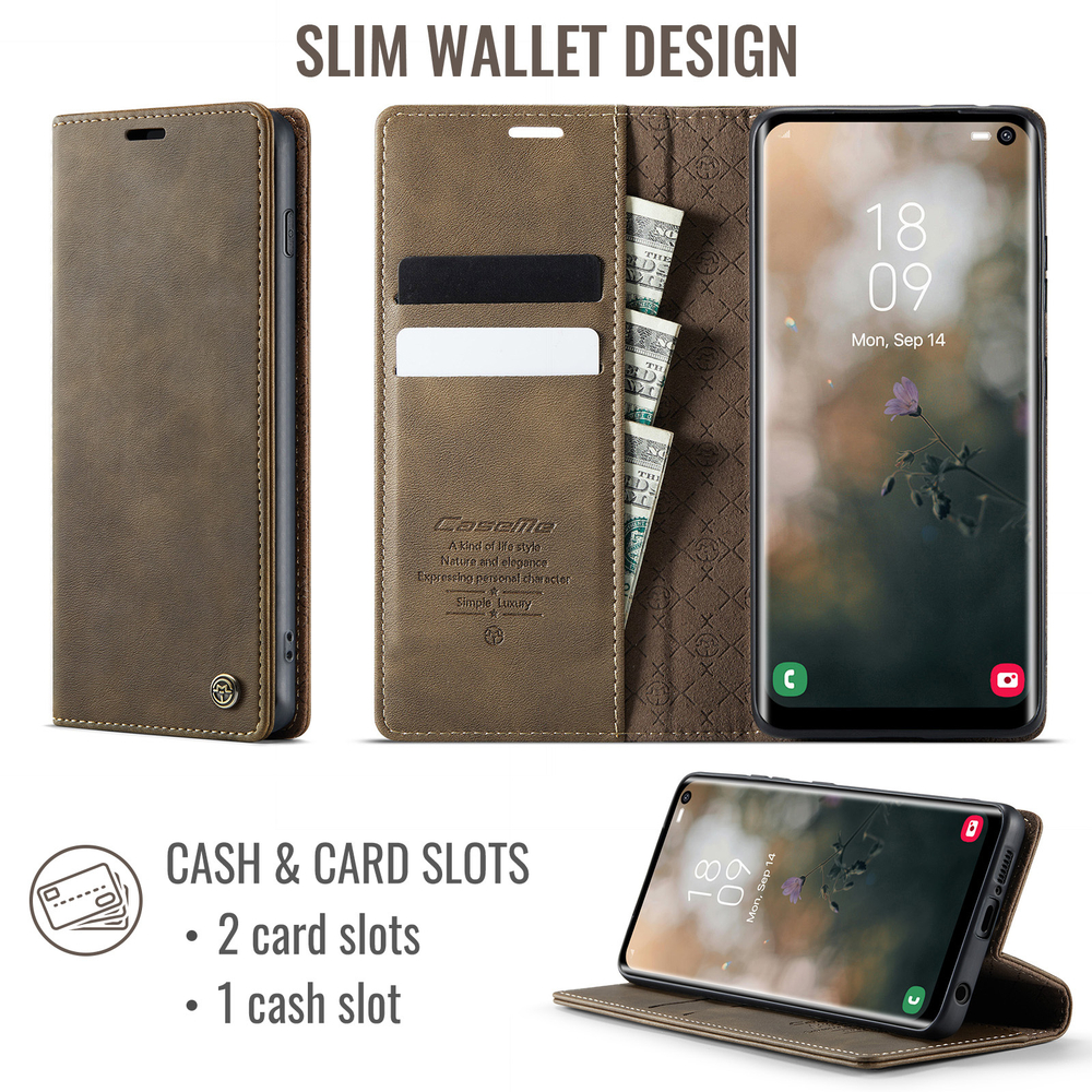 Чехол-книжка CaseMe RFiD Samsung Galaxy S10+