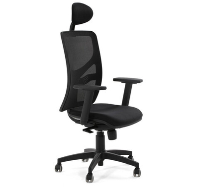 Y10 Mesh Кресло рабочее подгл ЧЕРНЫЙ/ЧЕРНЫЙ