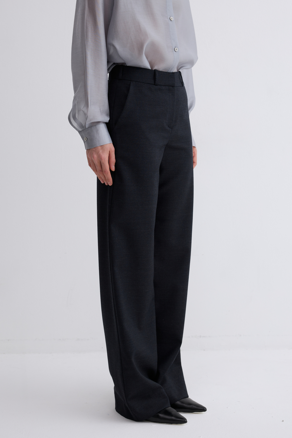 Брюки Ким из хлопка и льна. Цвет бежевый. Размер 46. Тестовая ткань (смотрите описание) №52