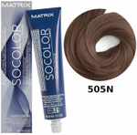 Matrix Краска для волос  SoColor Pre-Bonded 505N Светлый шатен 90 мл.