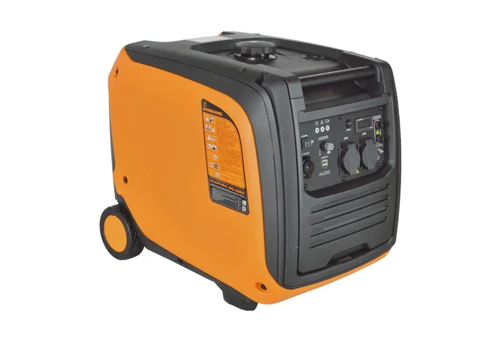 Генератор бензиновый инверторный Carver PPG-4500IS (3.5-4 кВт, бак 12 л, 220/12 В) / бензогенератор / резервное питание