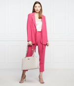 шелковый топ Liu Jo - пудро-розовый(CA2190 T8827)