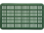 Ящик перфорированный 500×300×264, арт.: 112, объём 39.6, зелёный, код: 01543