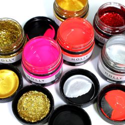 Набор декоративных гелей для лица, волос и тела PARTY BOX